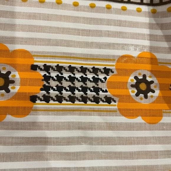 Vintage retro Wamsutta Mills fabric. Approx 1 yrd - Picture 3 of 5